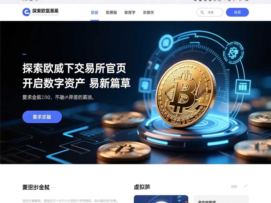 探索欧意旗下交易所官网首页，开启数字资产交易新篇章