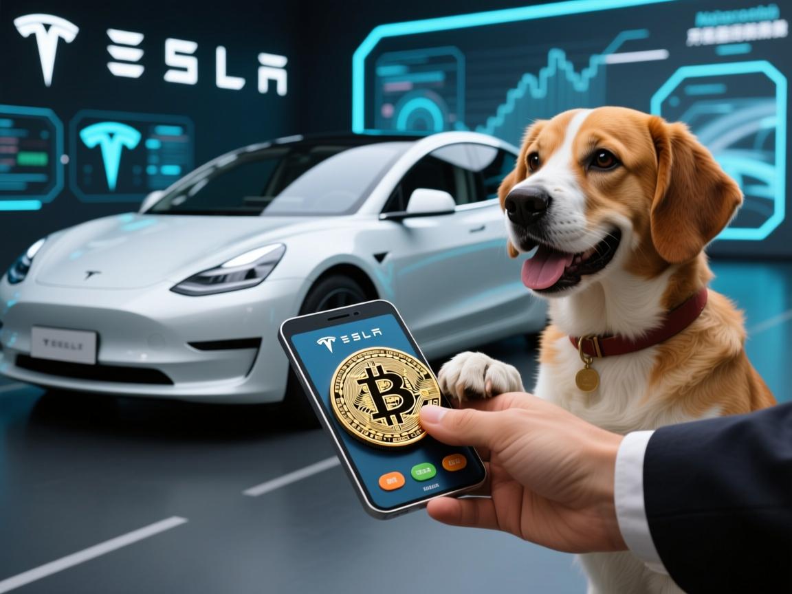 特斯拉牵手狗狗币，开启新能源汽车支付新篇章