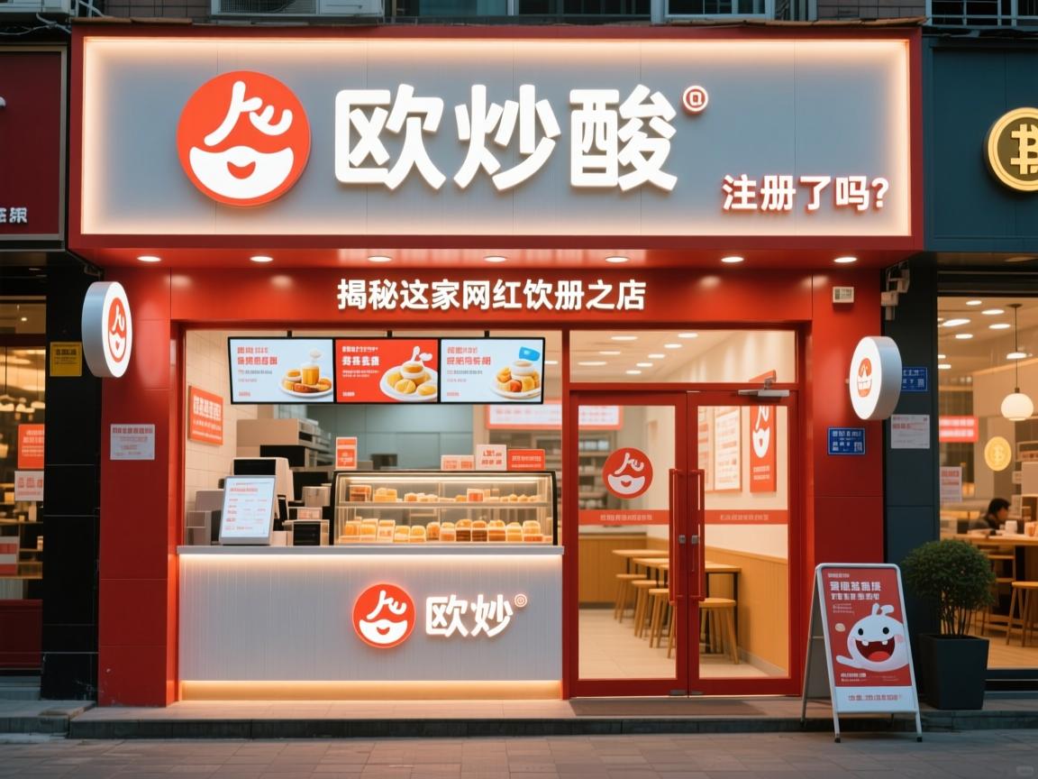 意欧炒酸奶注册了吗？揭秘这家网红饮品店的注册之谜
